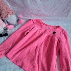 Carter's Pink Fleece Long Sleeve 💗